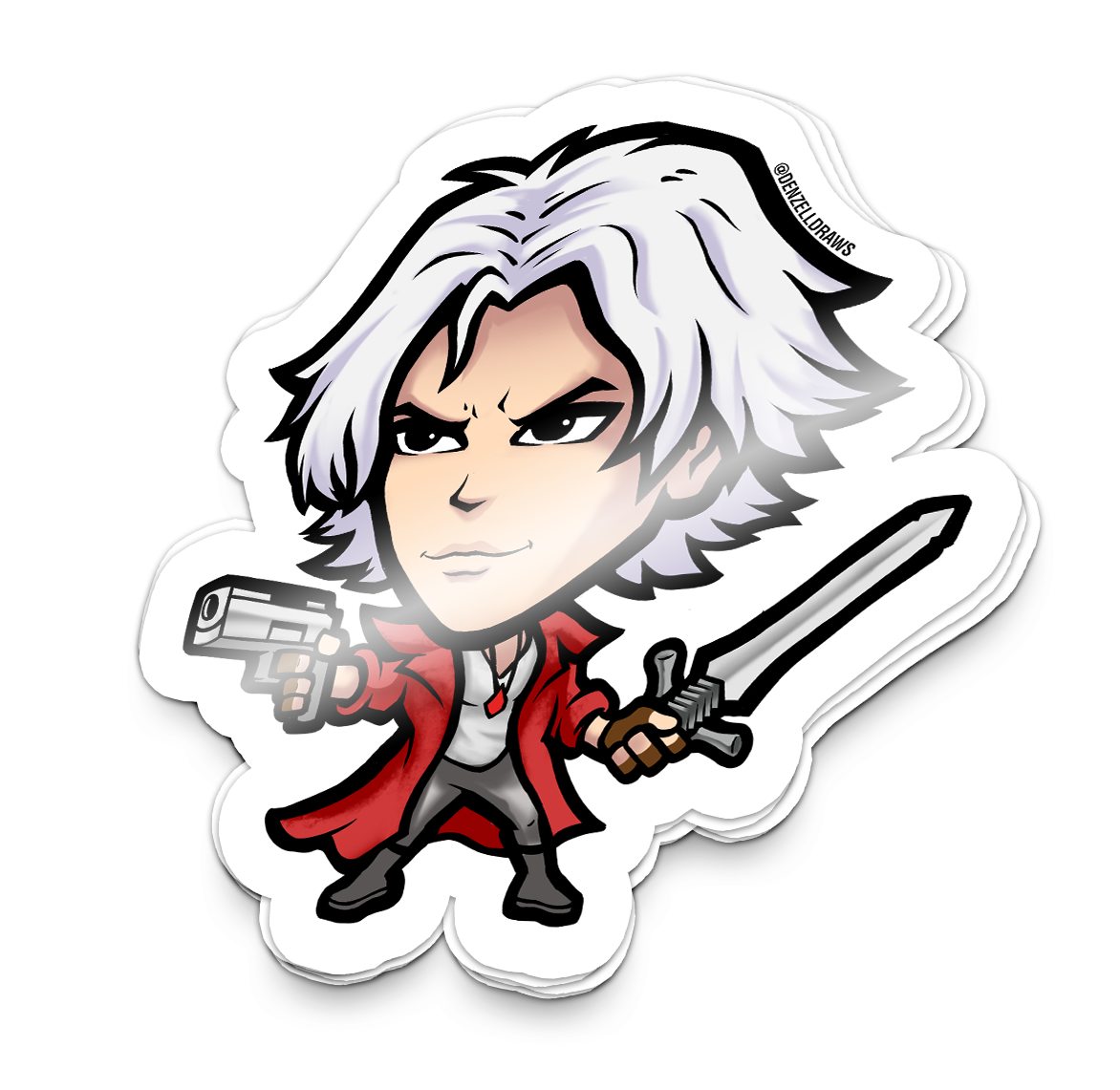 The Half Demon - Sticker