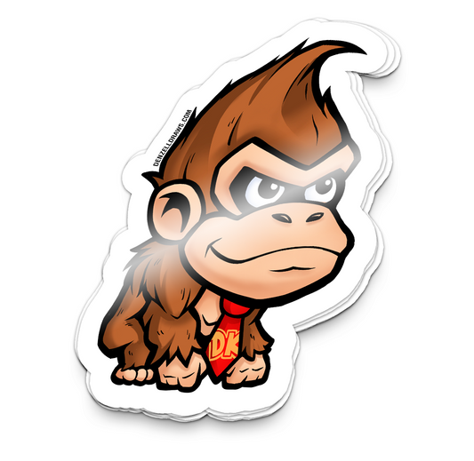 Gorilla Hero - Sticker