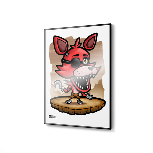 Robo Fox - Art Print