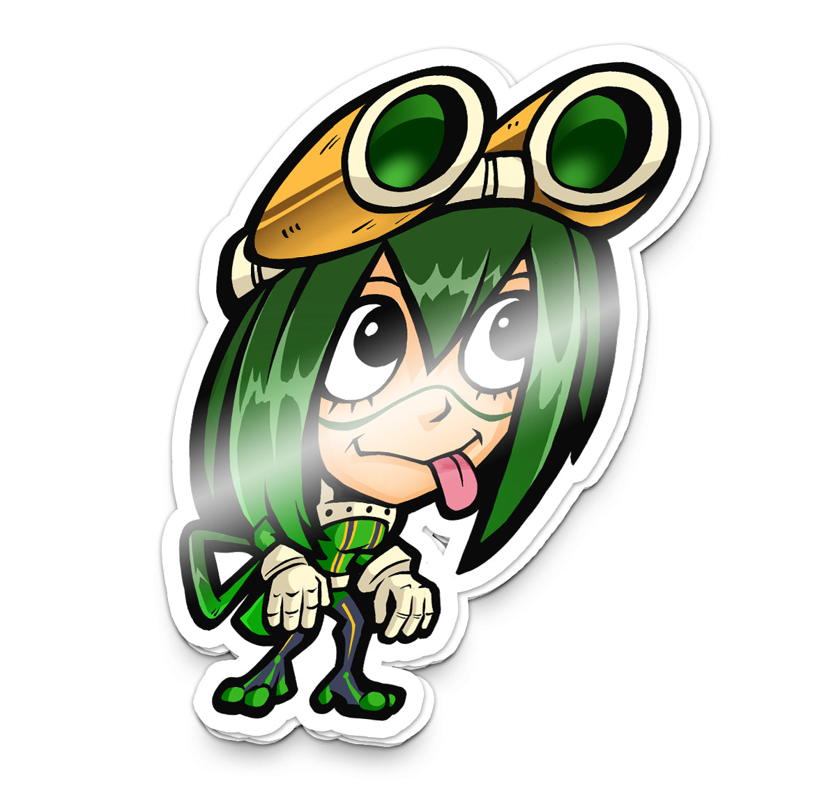 Frog Hero - Sticker