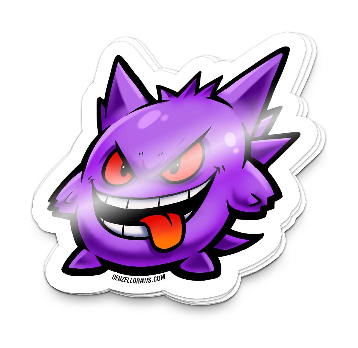 Shadow Ghost Sticker Shadow Ghost - Sticker – Denzelldraws