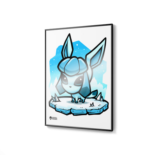 Icey Fox - Art Print
