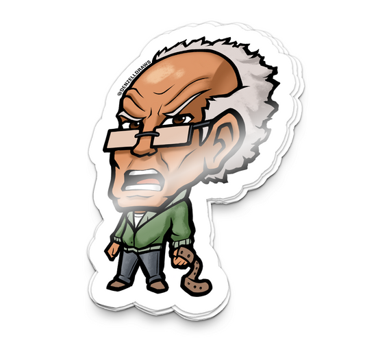 Woodcrest Man 1 - Sticker