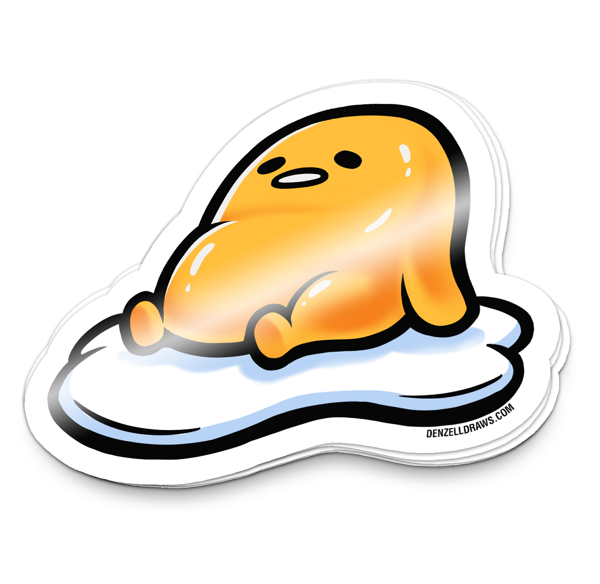 Tired Yolk - Sticker