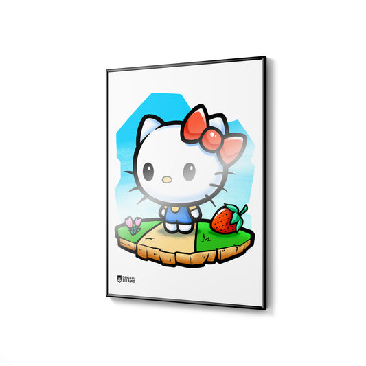 Neko Cutie - Art Print