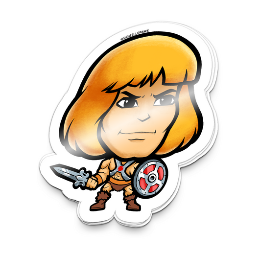The Powerful Prince  - Sticker