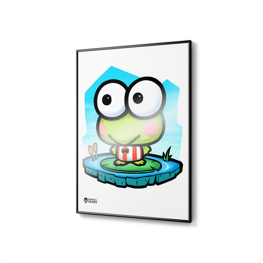 Cute Froggy - Art Print