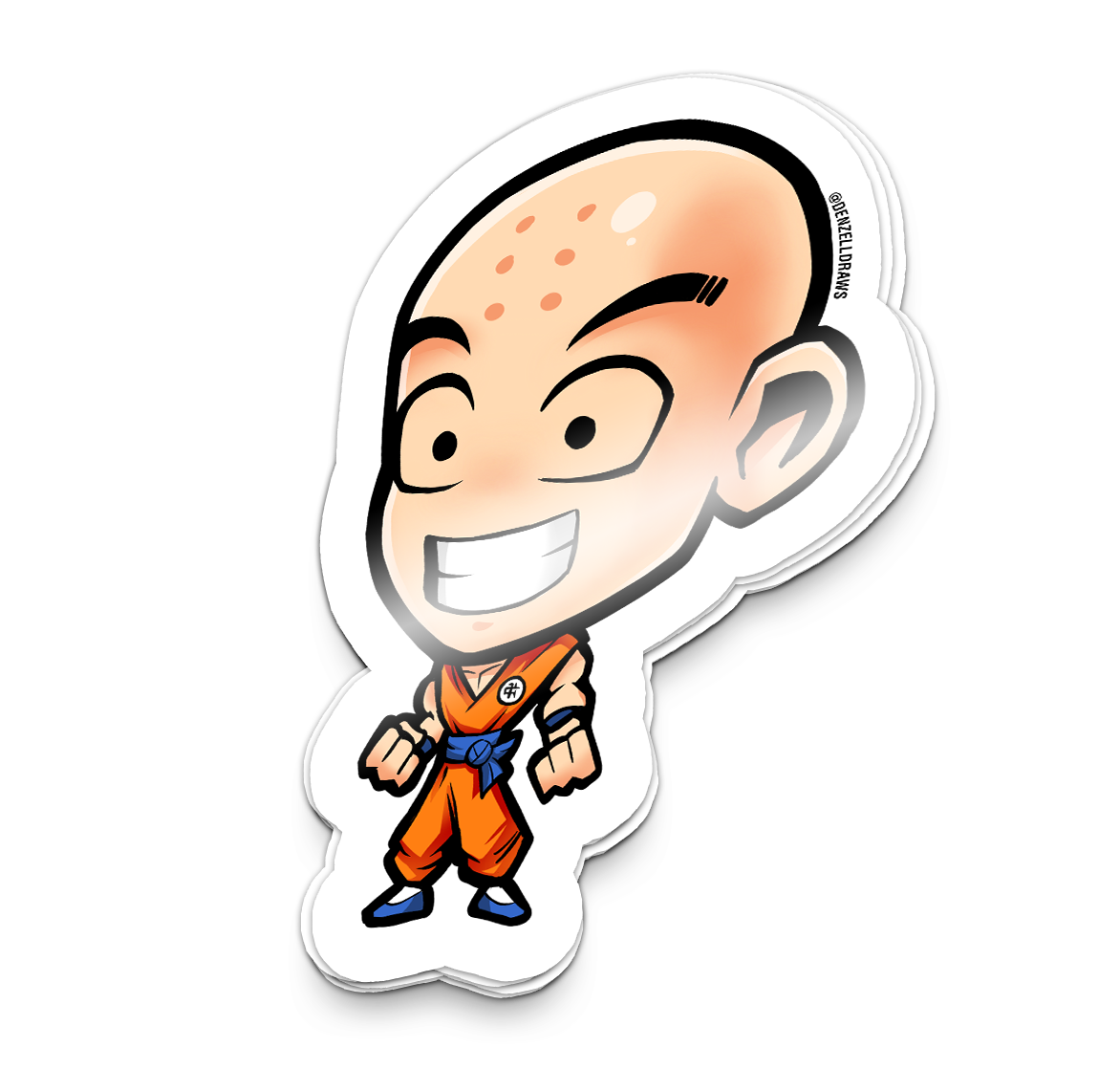 Monk Fighter  - Sticker