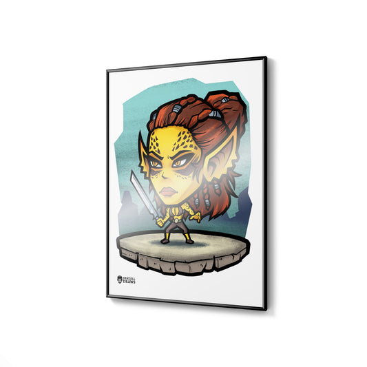 Githyanki Warrior - Art Print
