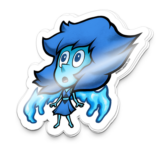 Crystal Warrior 5 - Sticker