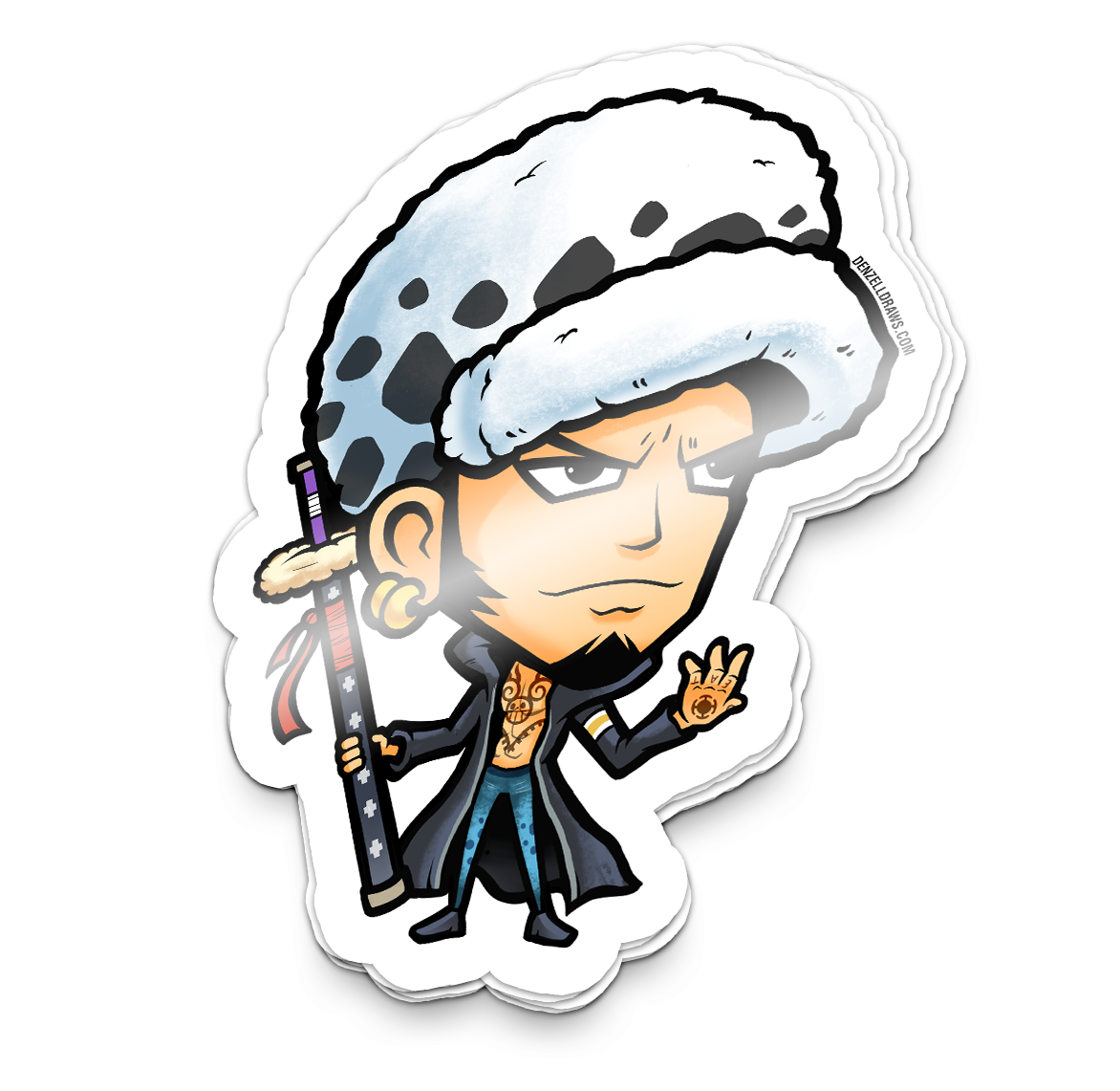 North Blue Pirate - Sticker