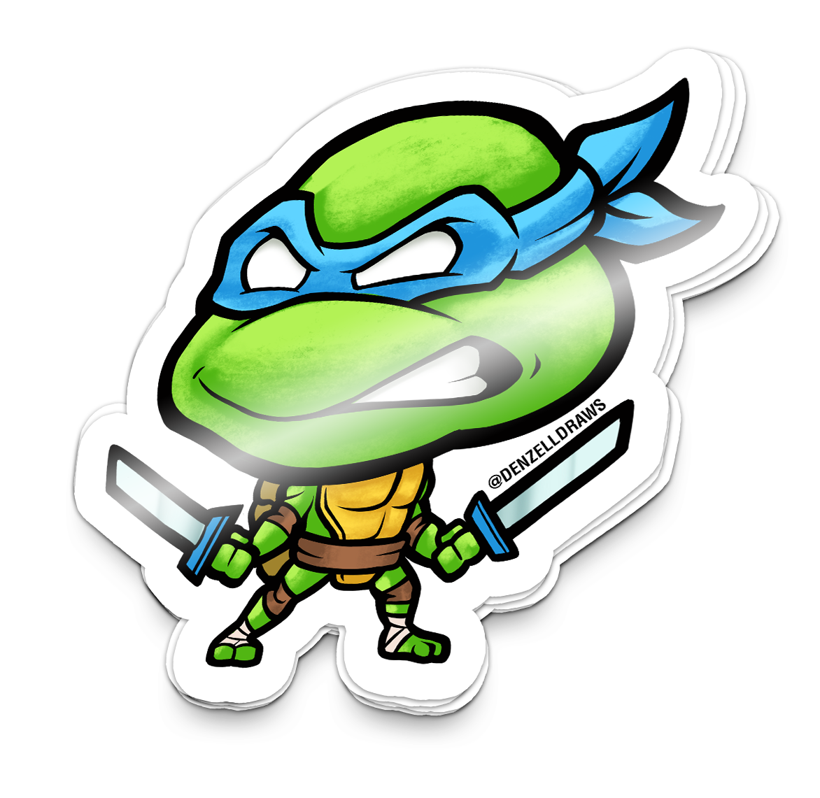 Reptilian Warrior 1 - Sticker