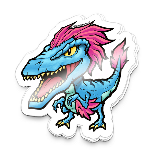 The Appalled Dino  - Sticker