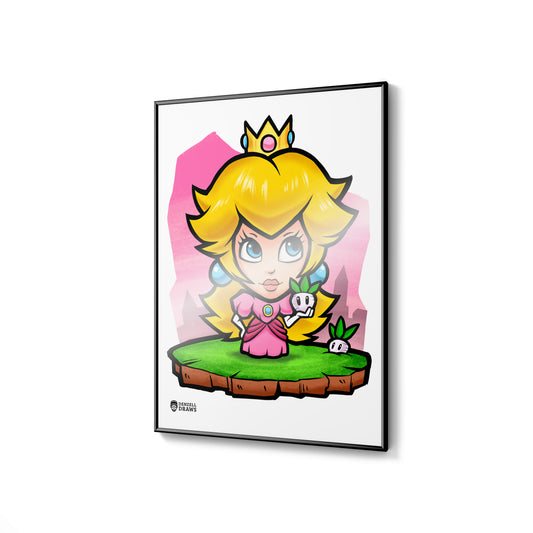 Lady Mushroom - Art Print