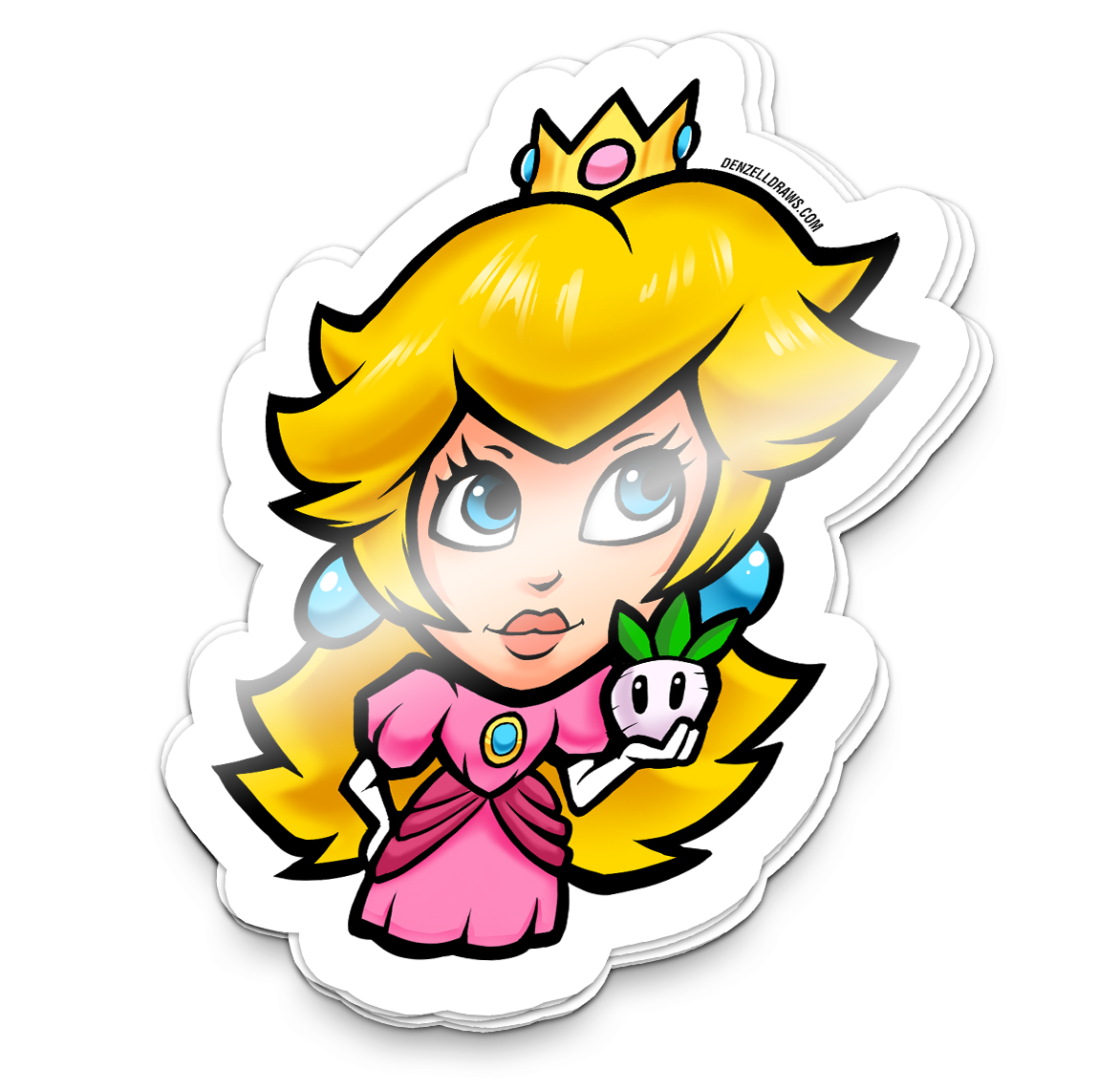 Mushroom Princess 1 - Sticker