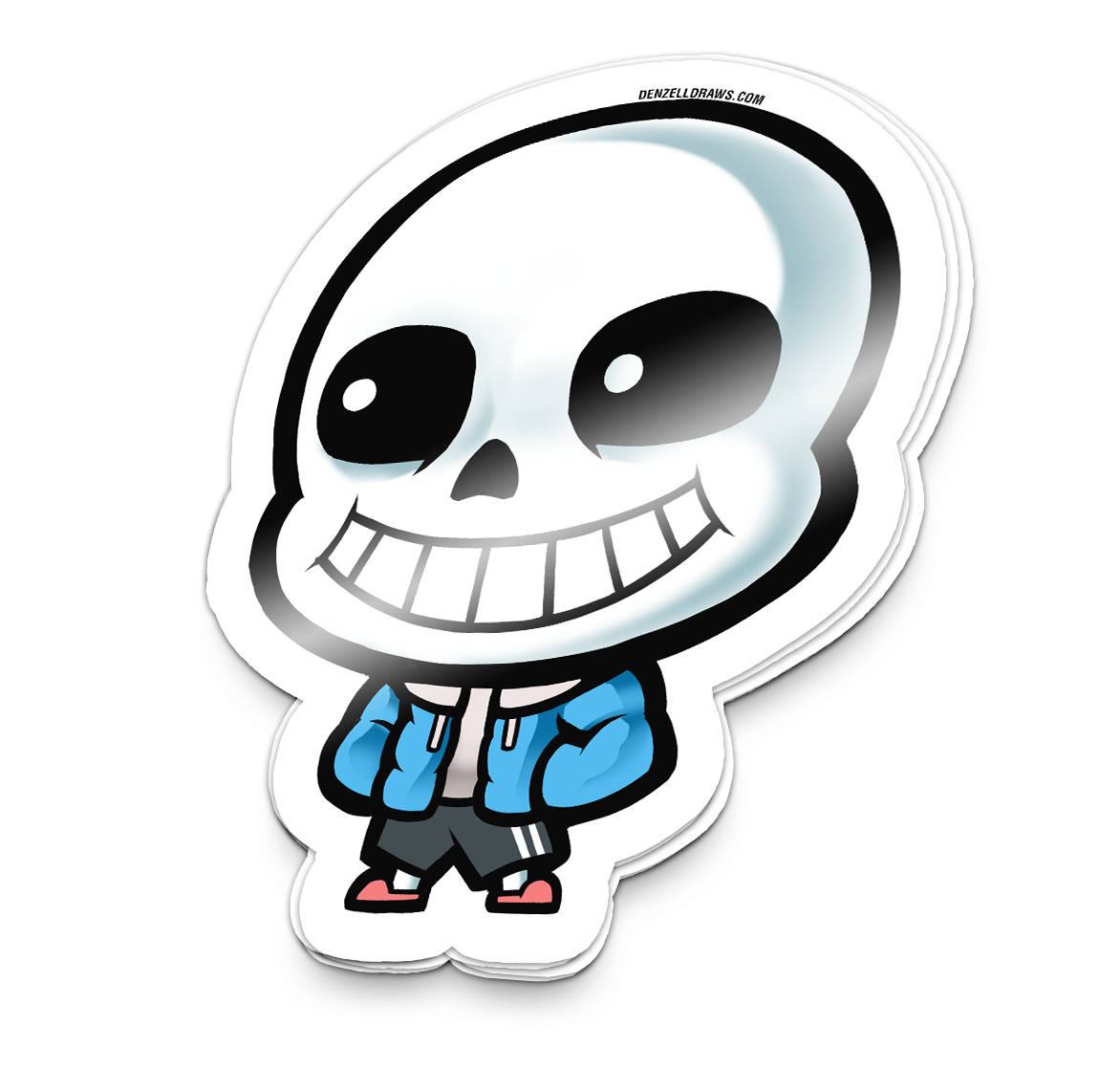 Chill Skeleton  - Sticker