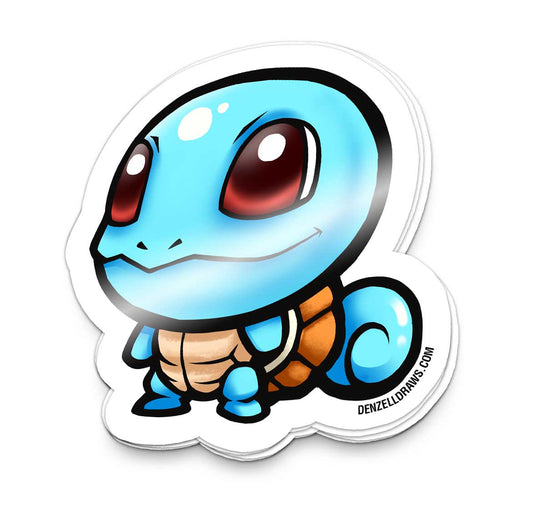 Water Turtle - Sticker