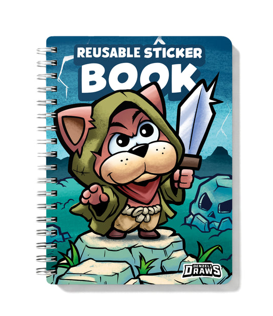 Reusable Sticker Book