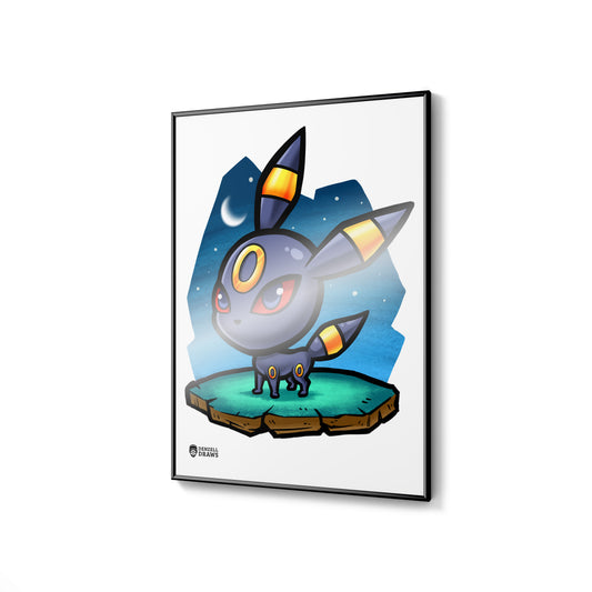 Moonlight Fox - Art Print