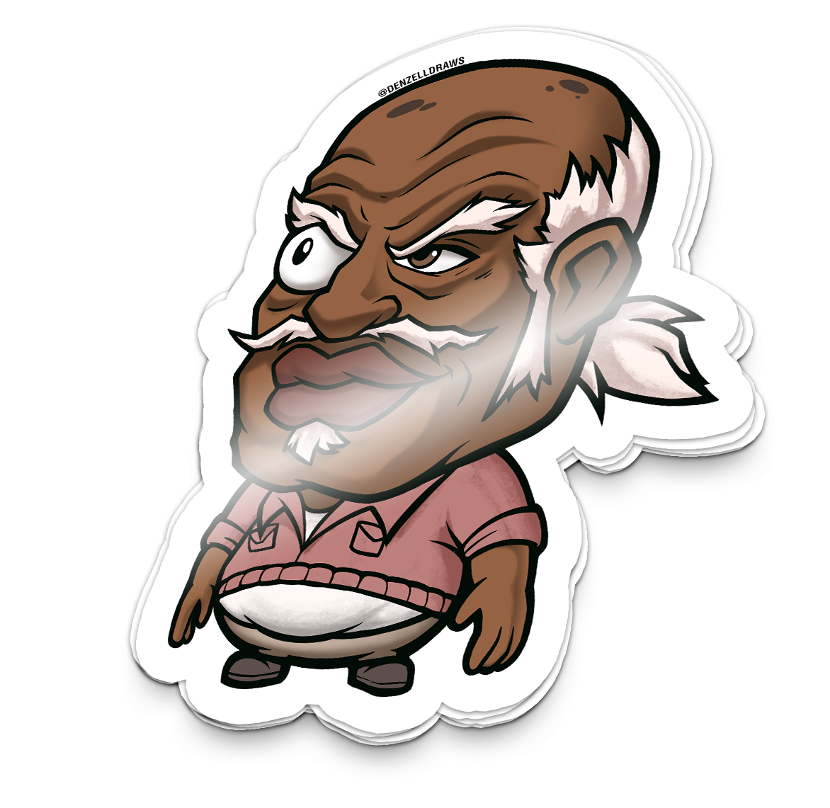 Woodcrest Man 3 - Sticker