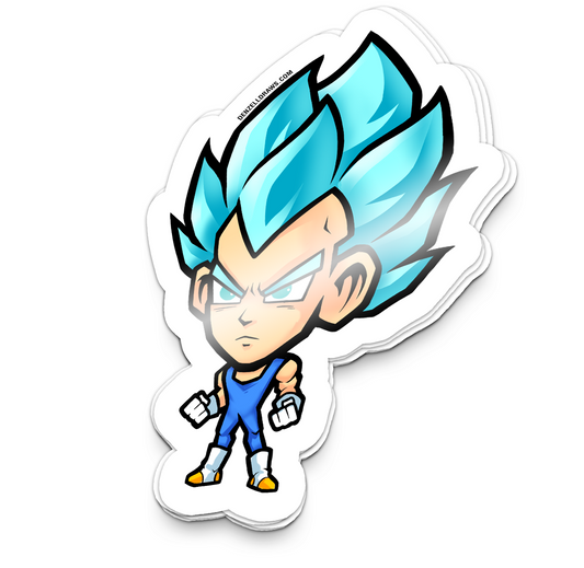 Blue Prince Fighter  - Sticker