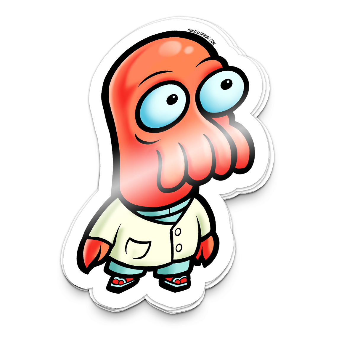 Squid Man - Sticker