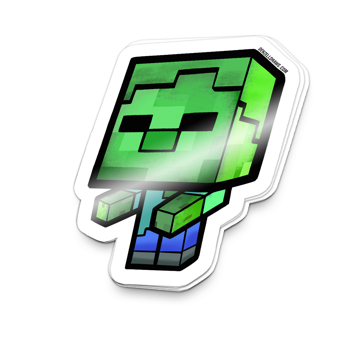 Block Monster 3 - Sticker